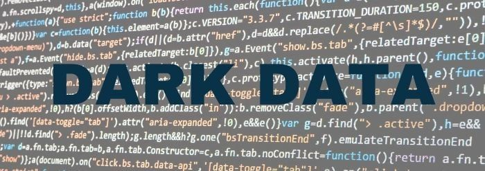 ¿Qué es el dark data y cómo puede afectar a tu empresa?